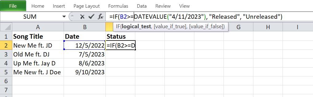 How To Use IF-THEN Statements In Excel